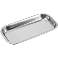 Bandeja quirúrgica médica 201 Bandeja de procedimiento dental de acero inoxidable Bandeja de instrumentos médicos…